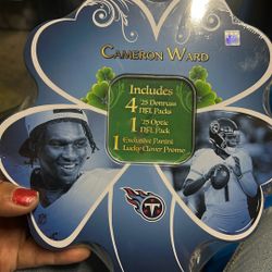 26 MJH PANINI FOOTBALL SHAMROCK Tin 