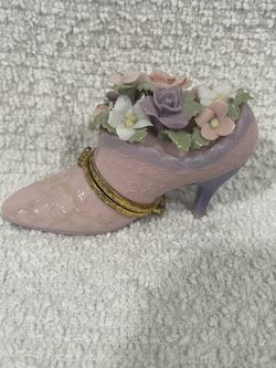 Vintage porcelain, Victorian boot