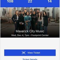 Maverick City Concert Tickets! Bundle Of 3 tickets Phoenix Arizona