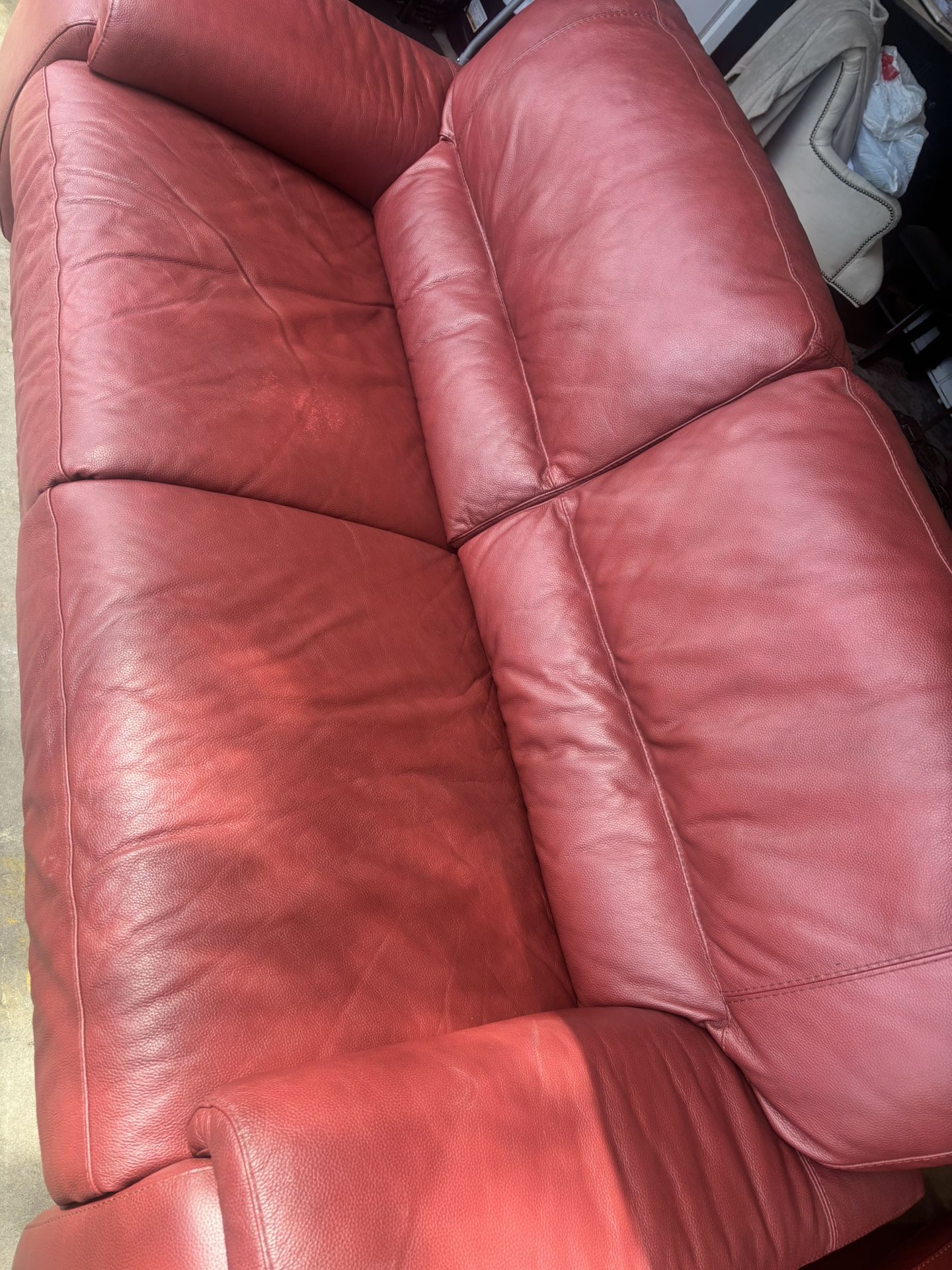 Leather Electric Reclining Set