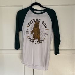 Parks Project - Defend Our Parks Raglan/Baseball Tee