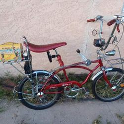 1965 And 1968 Schwinn Stingray $6k Red $4k Bule