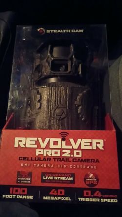 Stealth Cam Revolver Pro 2.0 Cellular Trail Camera