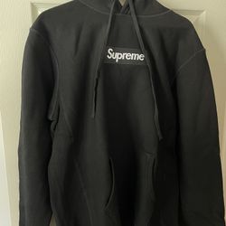 Supreme Black Hoodie