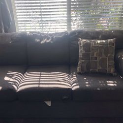 All Grey Sectional 