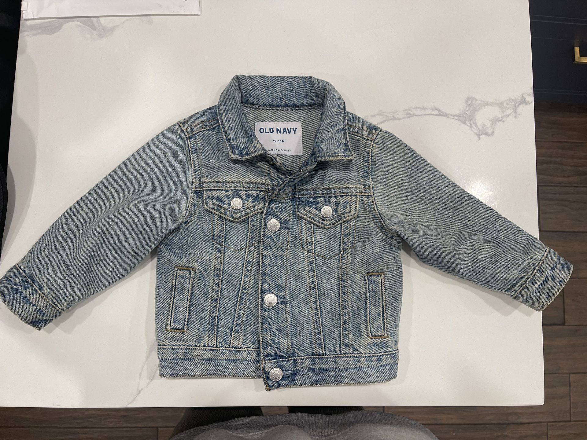 Denim Jacket Size 12-18 Months