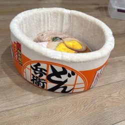 Ramen Cup Cat Bed