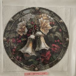 Completed And Bordered Diamond Painting 