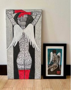 Abstract Art, 2 Pieces