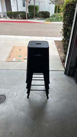 Black Stools 24”