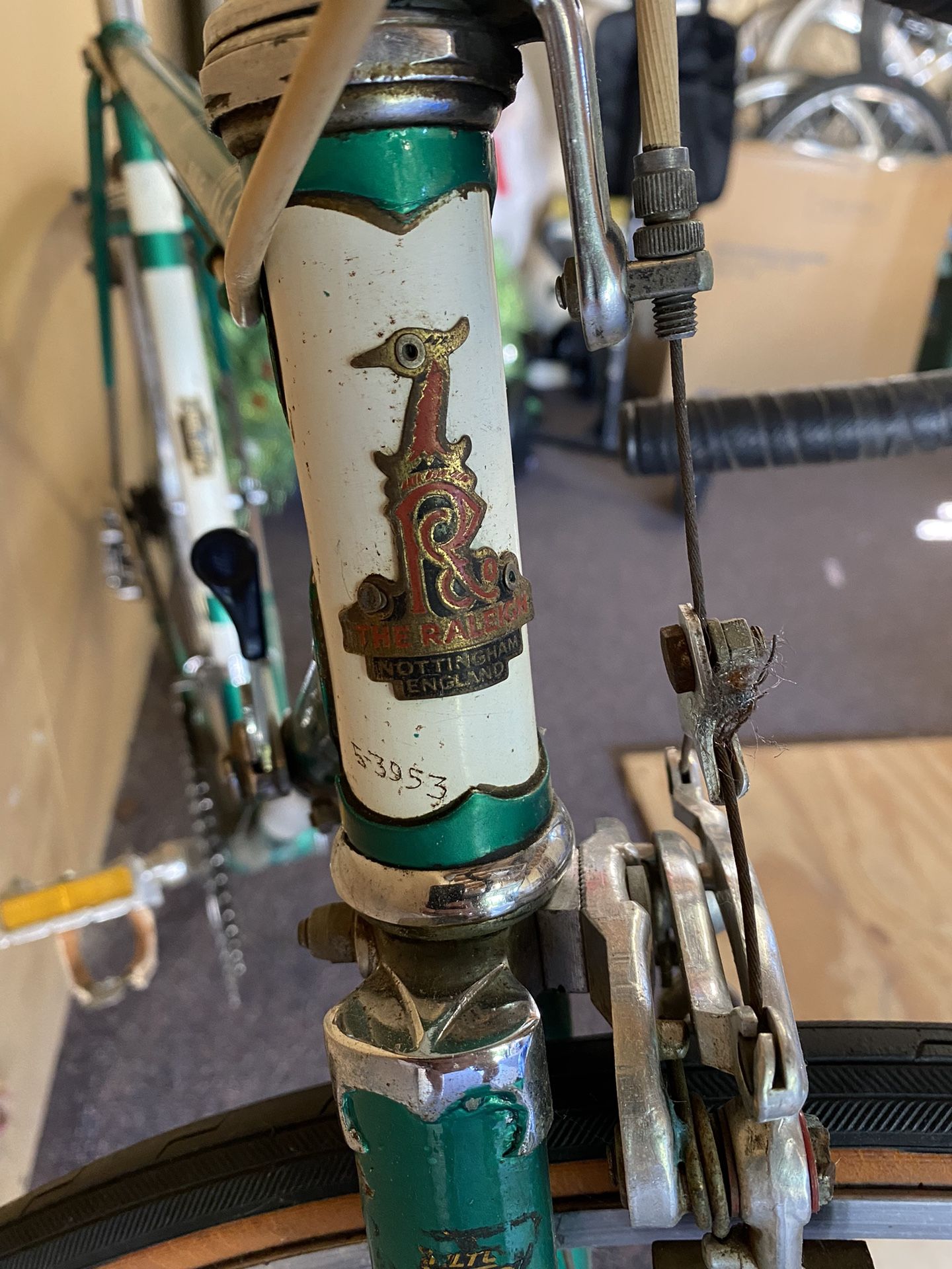 Raleigh Professional Racing Bike