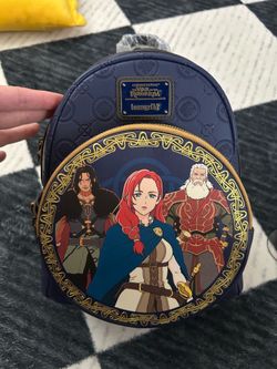 Loungefly Lord of the Ring Backpack with Bag Belt