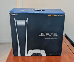 PS5 Digital Edition (CFI-1015B) 825GB - Controller, Stand & Original Box