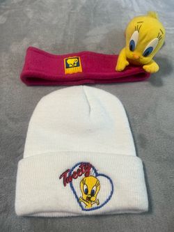 Tweet Bird Beanie, Headband, & Stuffy-Adult