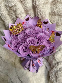 purple bouquet