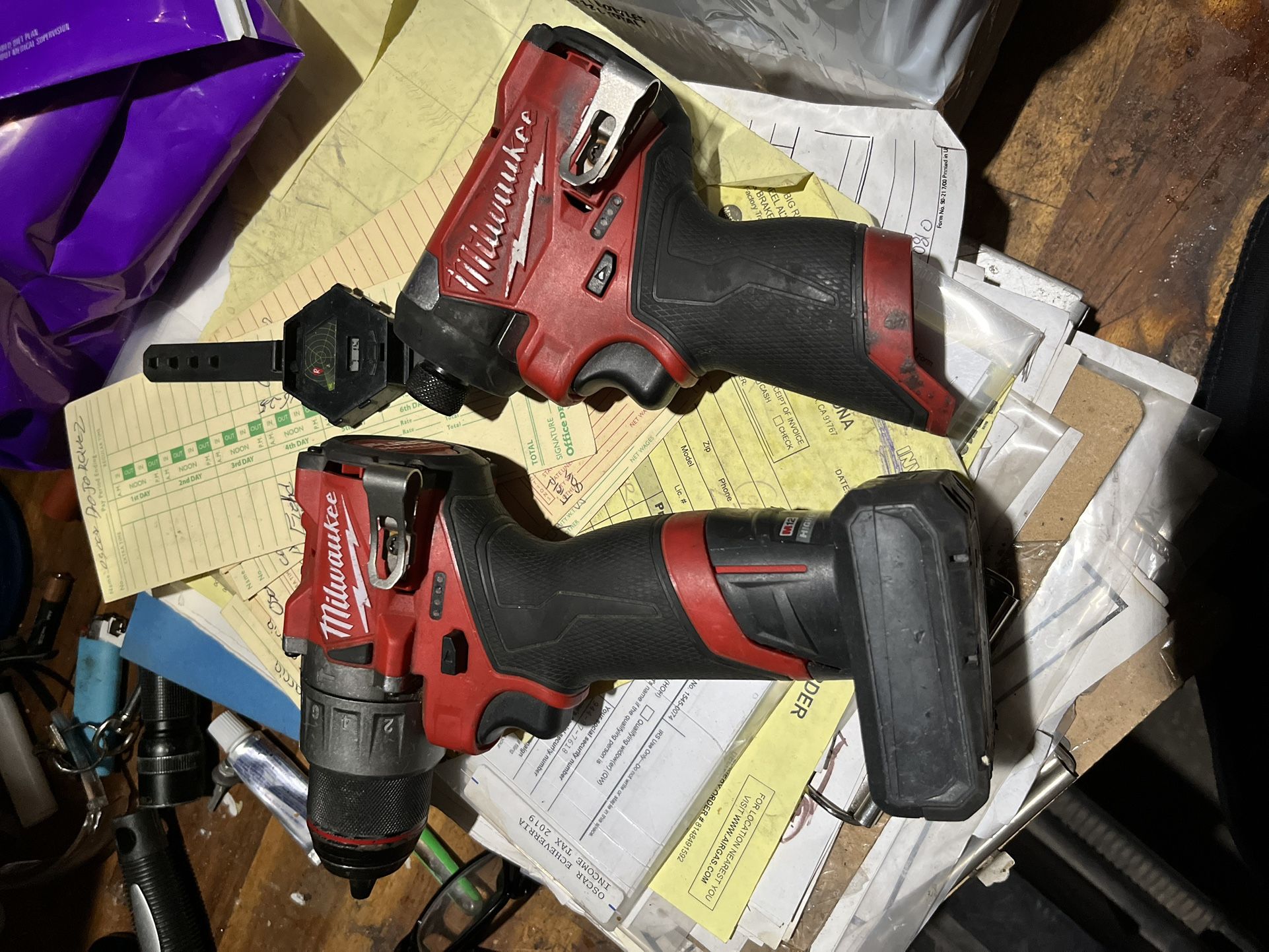 Milwaukee Drill And Impact M12 Fuel 