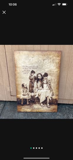 Canvas Religious Messiah Frame For Decoration