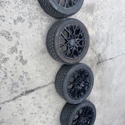17x9 Tsw Wheels 5x120 With Tires