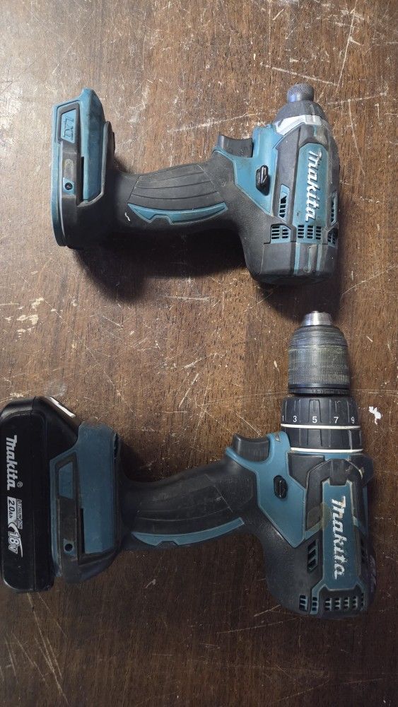 Makita Drill And Impact Drill