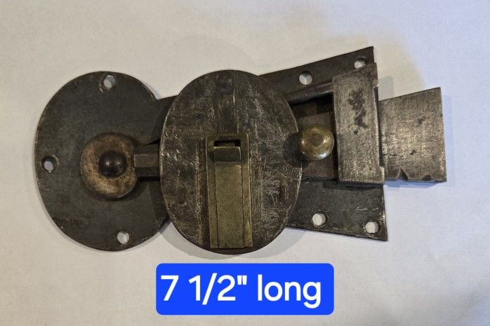 Antique Georgian Steel Latch Lock