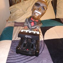 Singing Piano Ray Charles Doll 