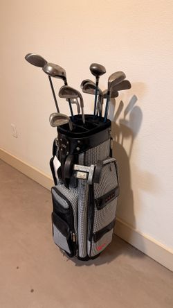 Golf Club Set + Nike Golf Bag – Great Condition