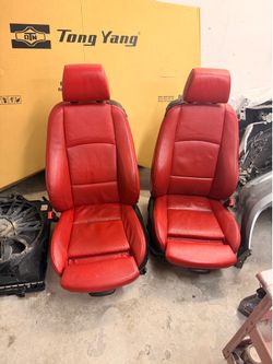 E9x coupe red interior