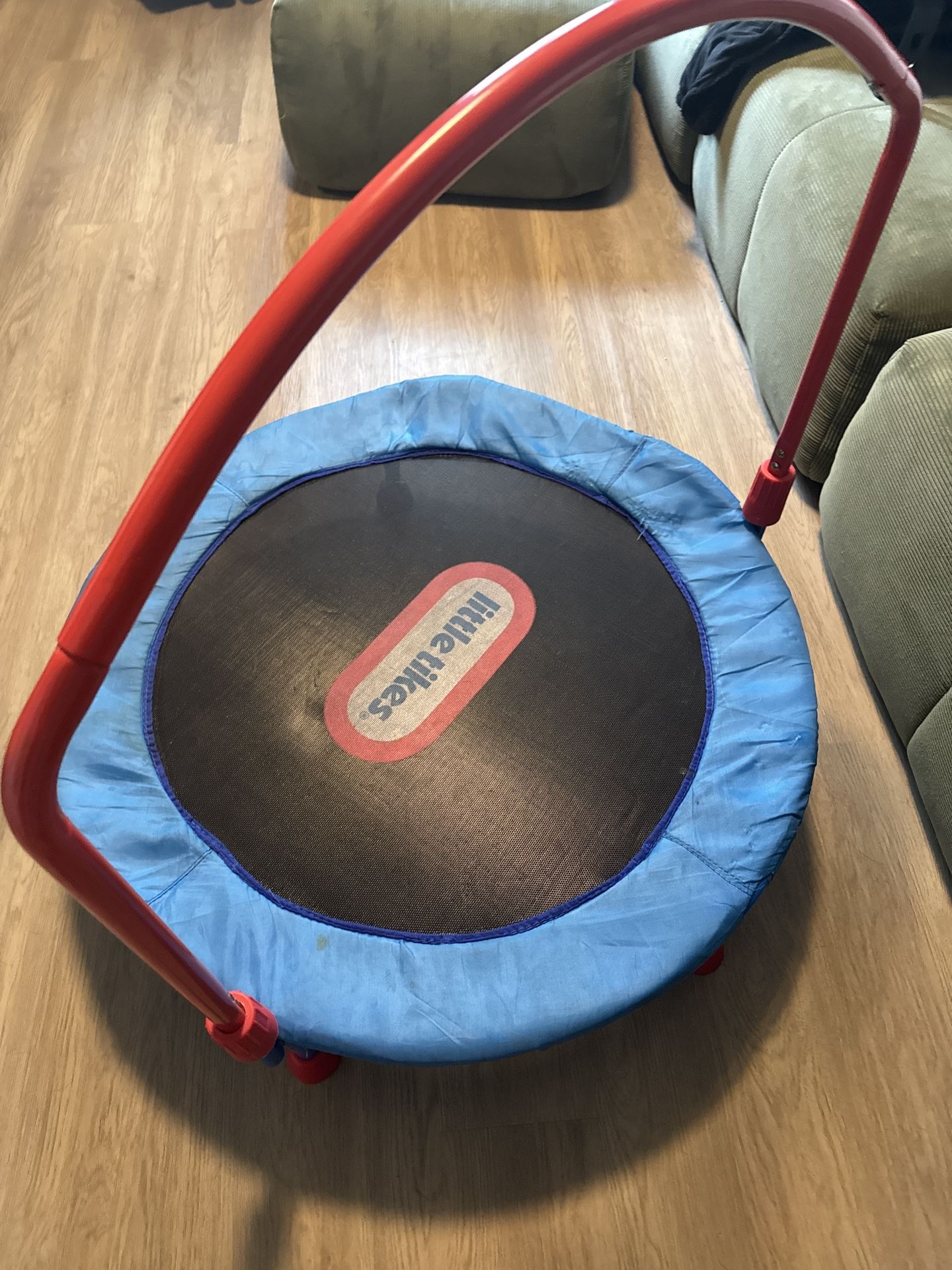 Little Tikes 3-foot Trampoline with Folding Handle for Kids Ages 3 to 6