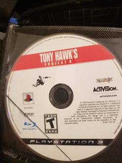 PS3 TONY HAWK