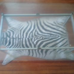 Glass Table And Rug