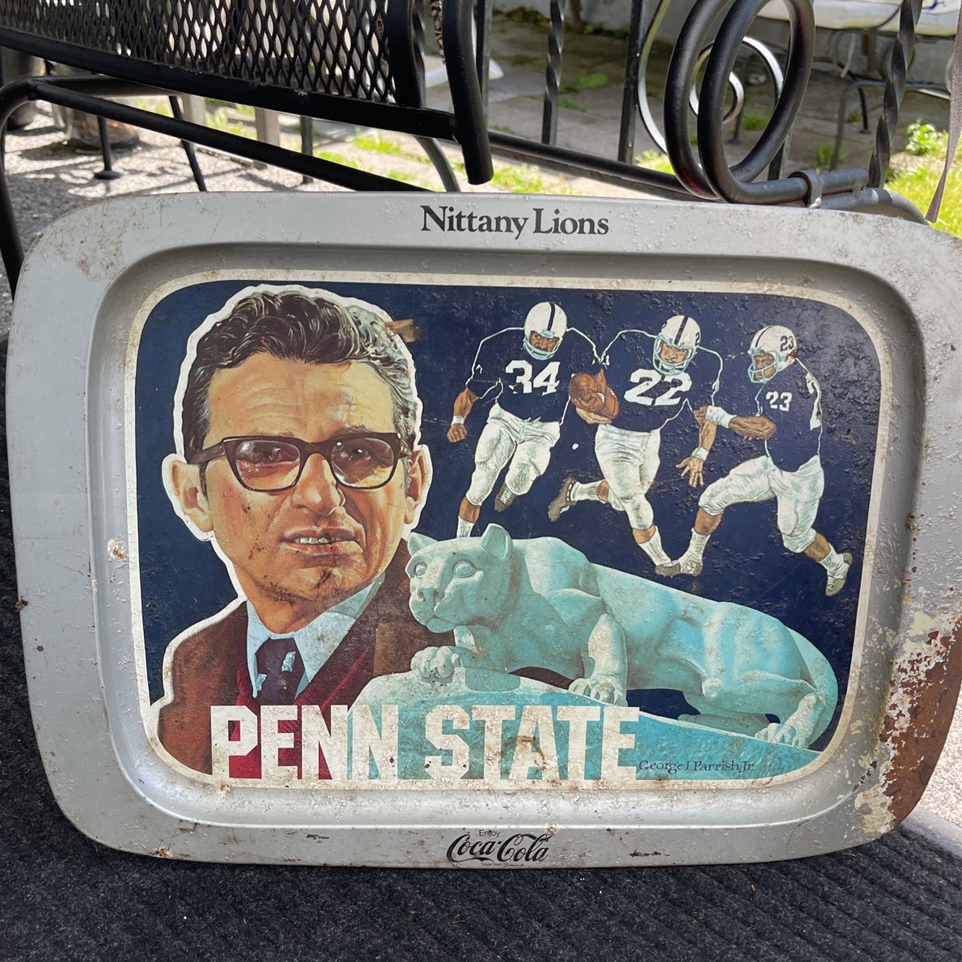 Penn State Metal Tray