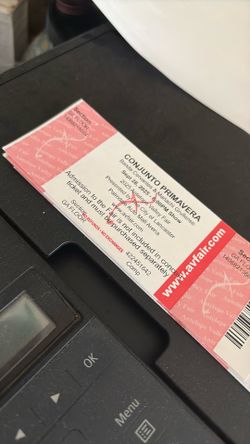 Tengo 2 Boletos Para El Baile $40 Cada Uno ,conjunto Primavera