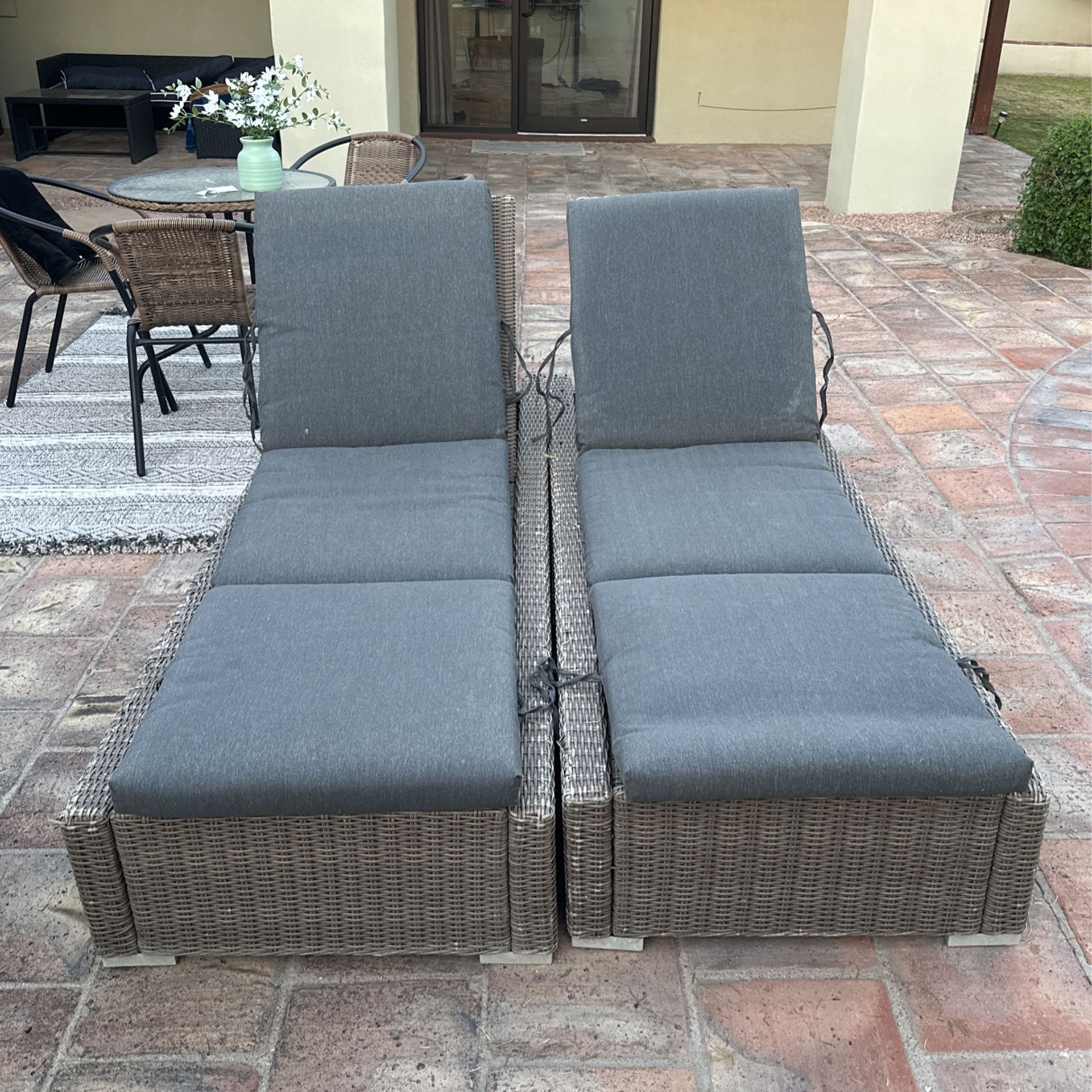 Pool Loungers $100 For The Pair 