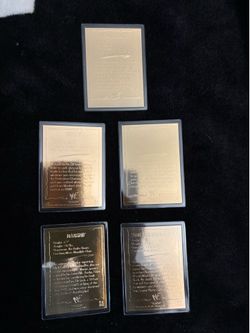 22karat gold cards WWE