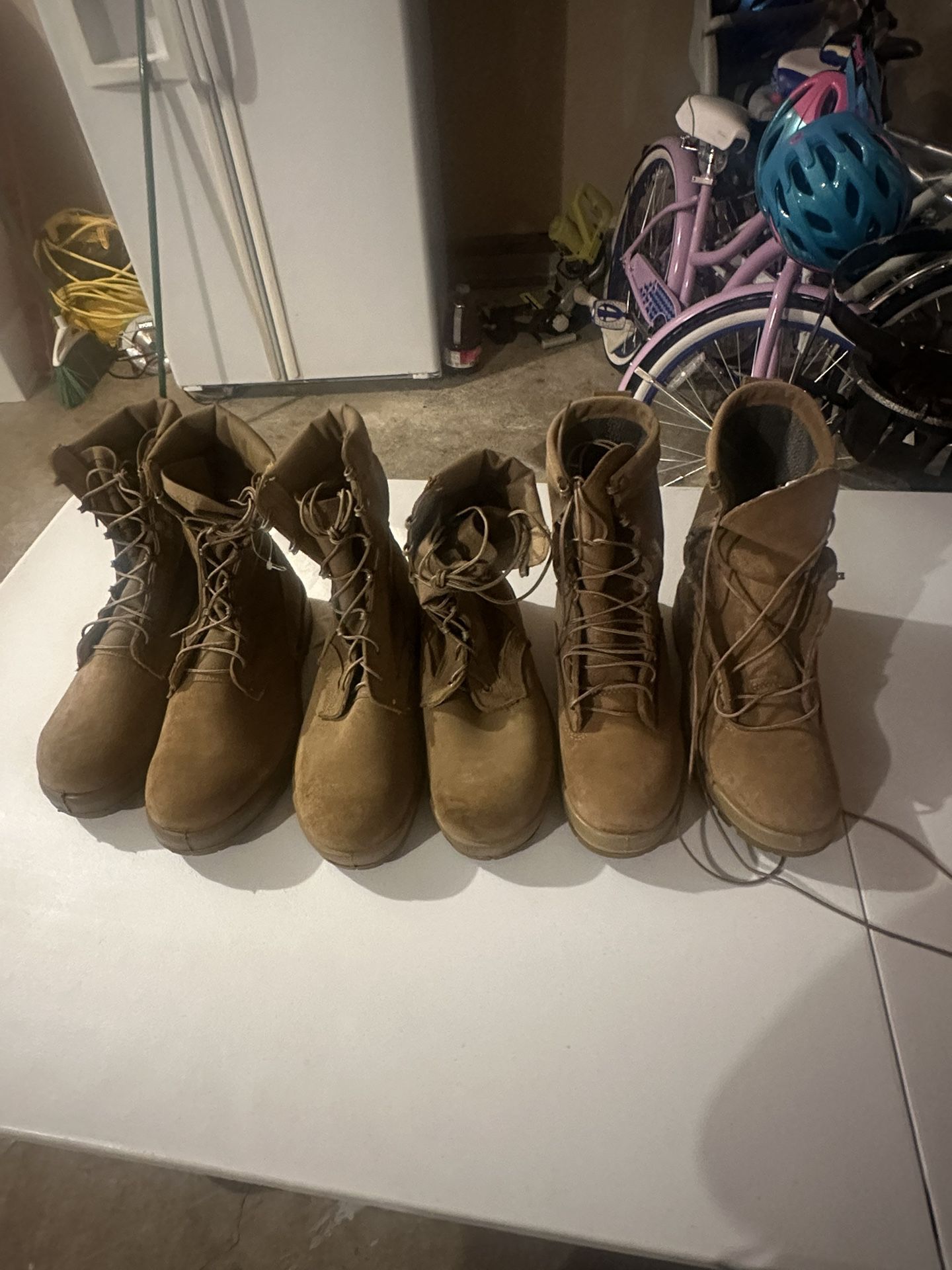 military/work boots 