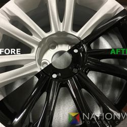 RIM BLACK OUT & CALIPER PAINTING