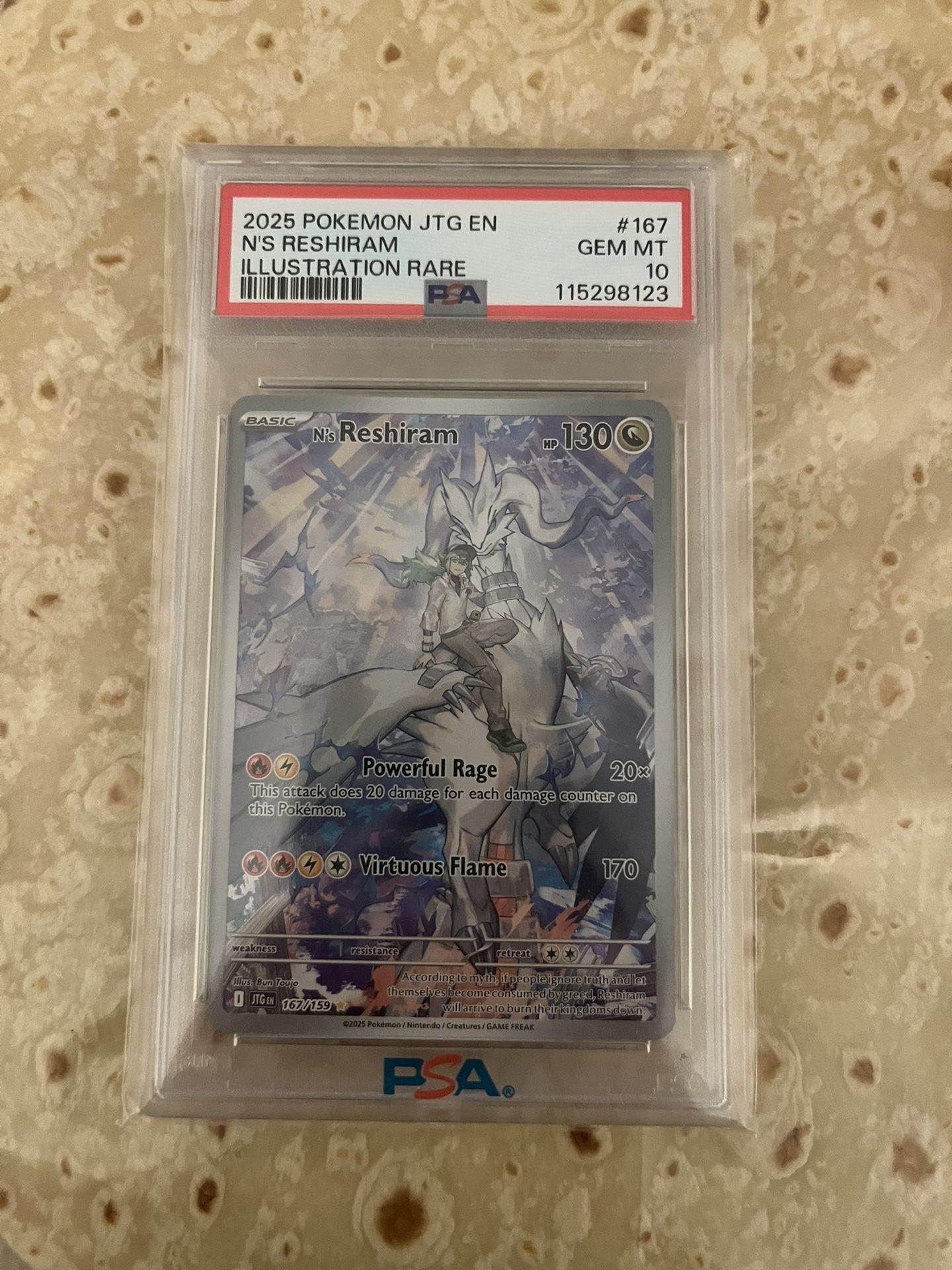 Reshiram PSA 10