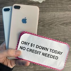 Apple iPhone 8 Plus Unlocked - PAYMENTS AVAILABLE With $1 DOWN - NO CREDIT NEEDED