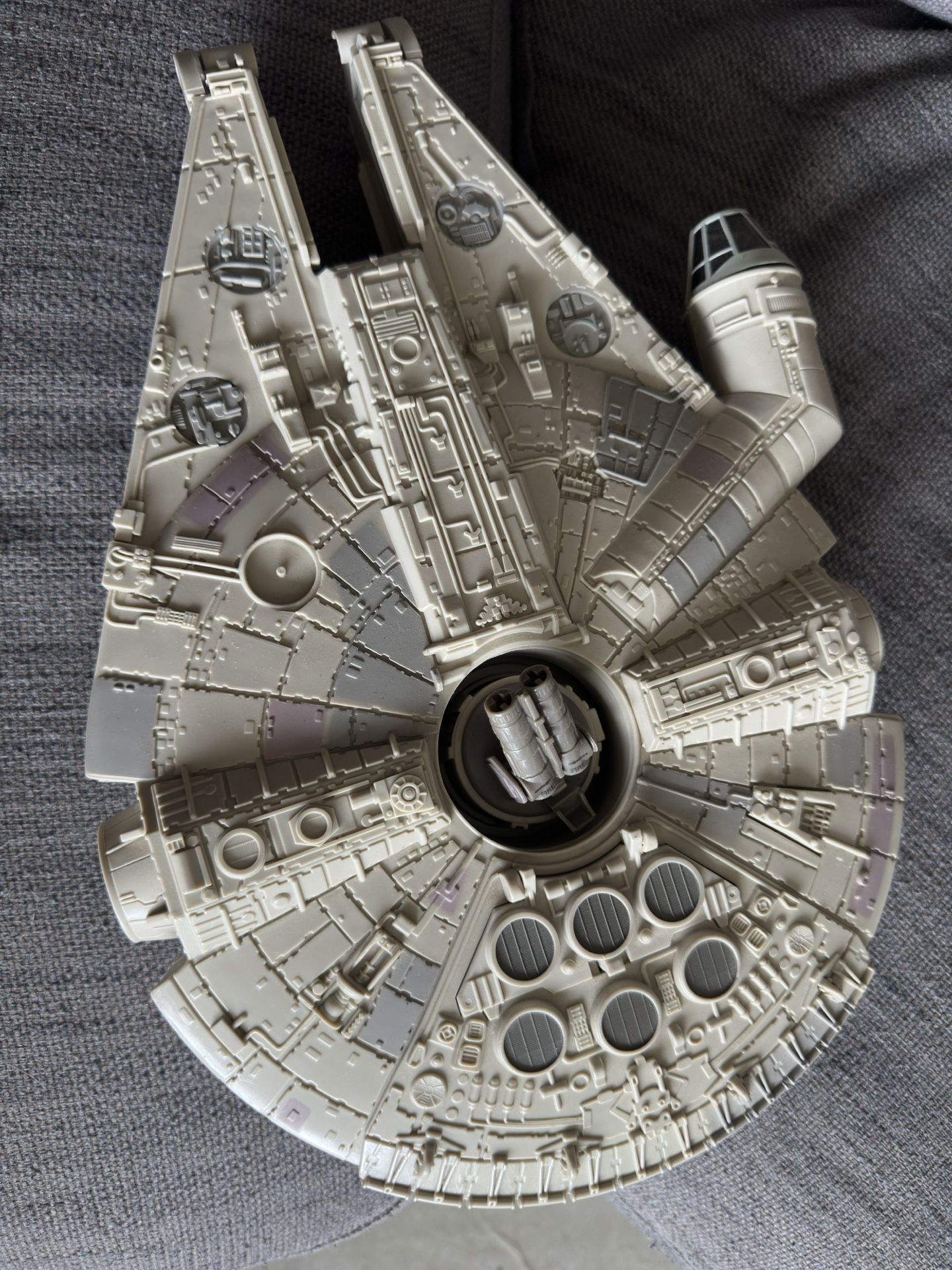Millenium Falcon Star Wars Lewis Galoob Vintage 1995 Micro Machine- for ...