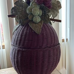 Grape WickerBasket