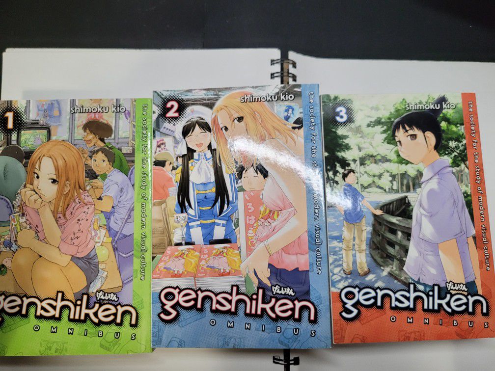 Genshiken Omnibus Vol 1-3