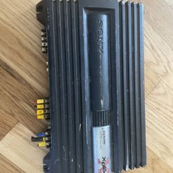 Sony Xplod Amplifier