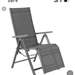 Brand New Ajustable Outdoor Recliner Chair