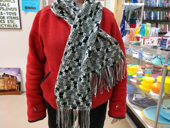 Crocheted Hand Made Scarf