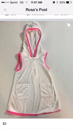 Bath robe for infant/toldder