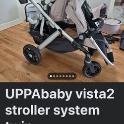 Vista Uppababy Double Stroller