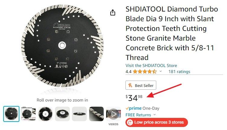 New Diamond Saw Blade