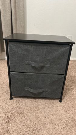 2-Drawer Fabric Storage Dresser