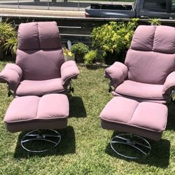 Ekornes Stressless Style Recliner And Ottomans $300