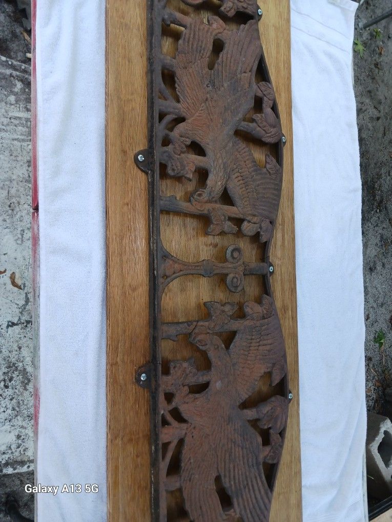 Vintage Cast Iron Wall Decor